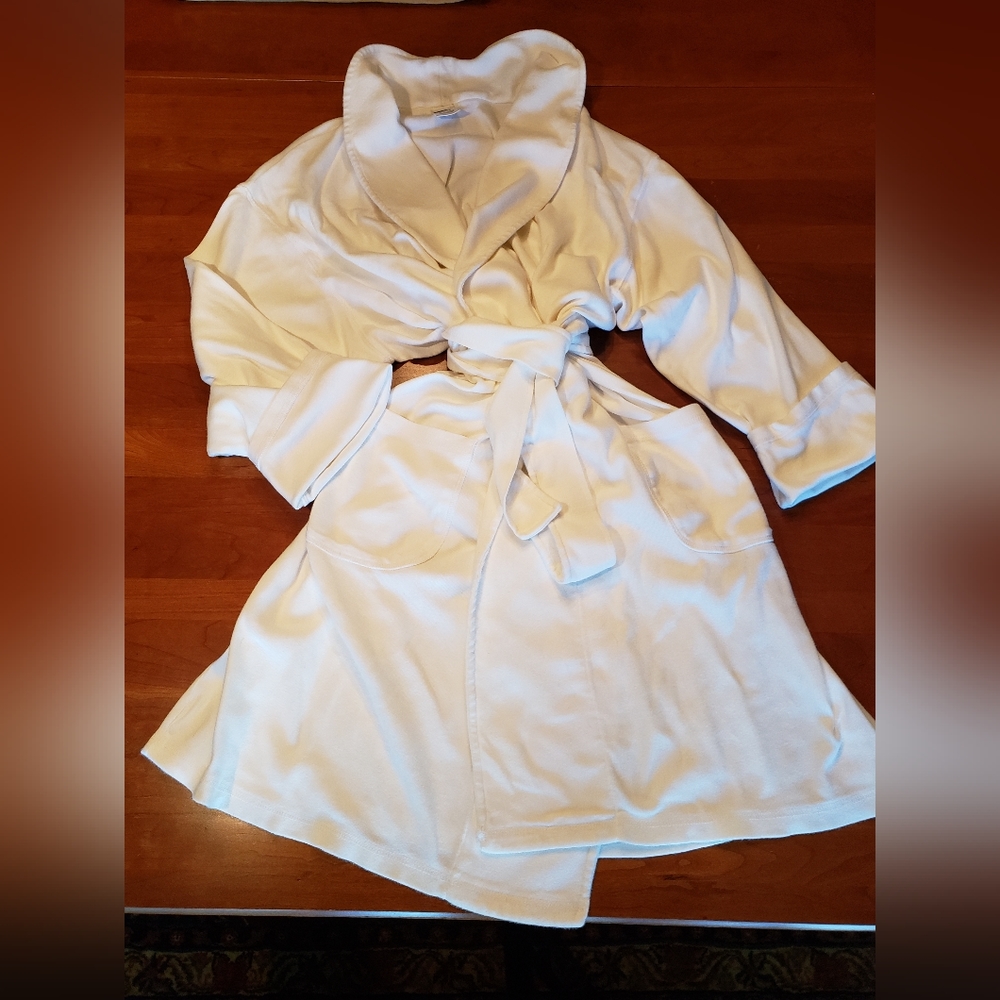Old Navy Summer Bathrobe, Size XL, XXL, White